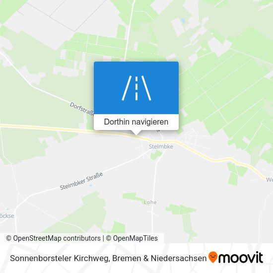 Sonnenborsteler Kirchweg Karte