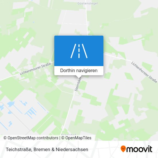 Teichstraße Karte