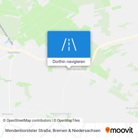 Wendenborsteler Straße Karte