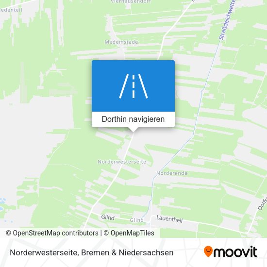 Norderwesterseite Karte