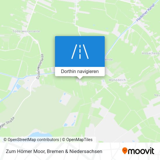 Zum Hörner Moor Karte