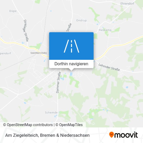 Am Ziegeleiteich Karte
