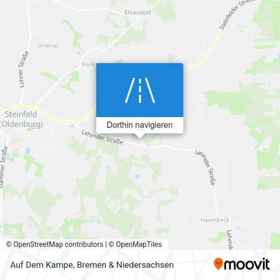 Auf Dem Kampe Karte