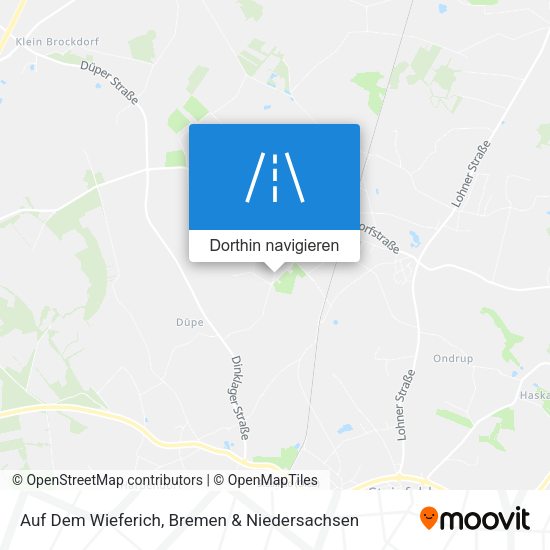 Auf Dem Wieferich Karte