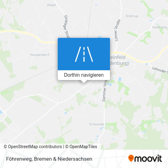 Föhrenweg Karte