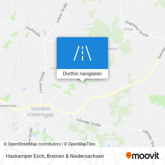Haskamper Esch Karte