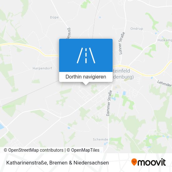 Katharinenstraße Karte