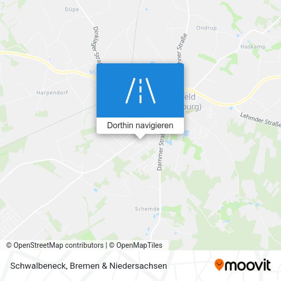 Schwalbeneck Karte