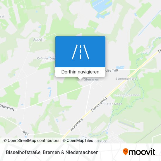 Bisselhofstraße Karte