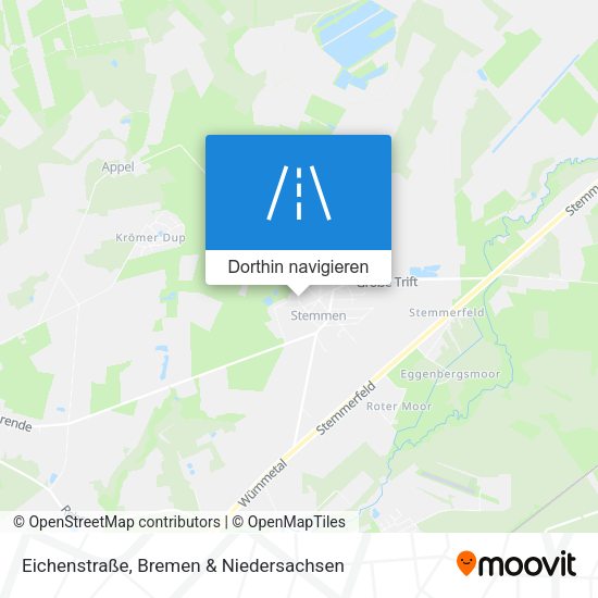 Eichenstraße Karte