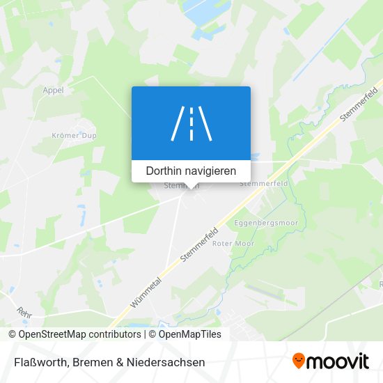 Flaßworth Karte