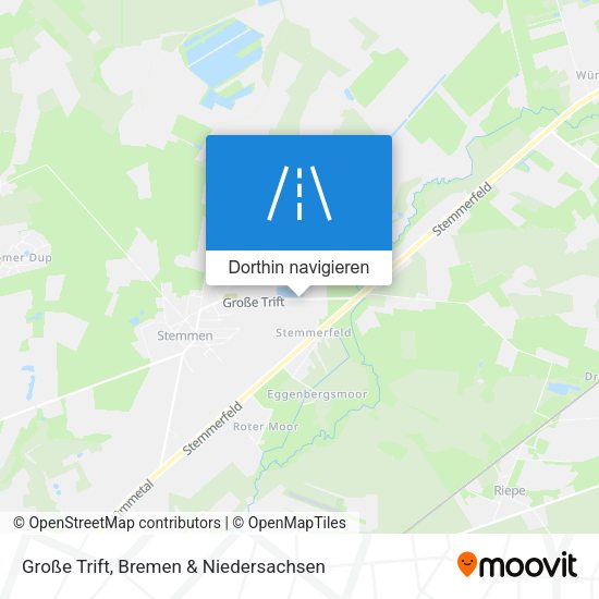 Große Trift Karte
