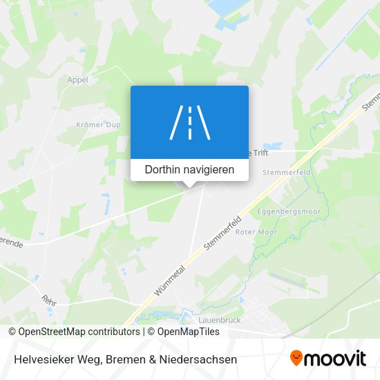 Helvesieker Weg Karte