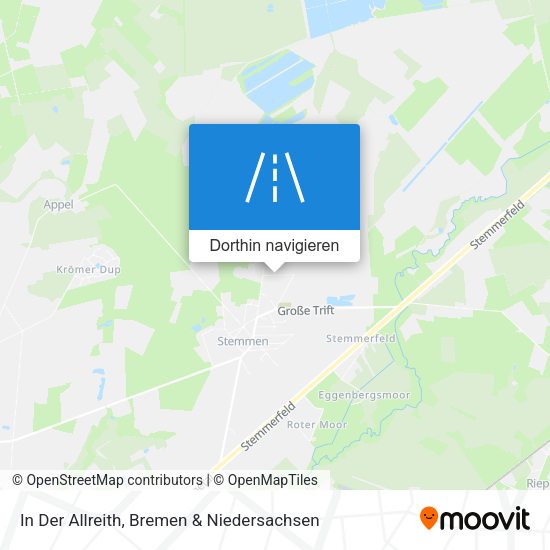 In Der Allreith Karte