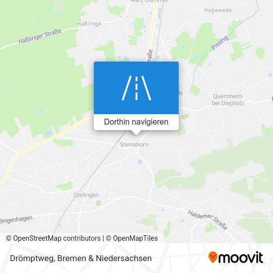 Drömptweg Karte