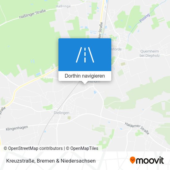 Kreuzstraße Karte