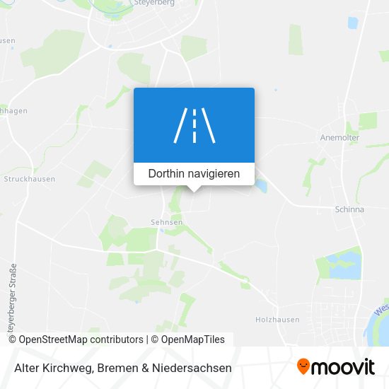 Alter Kirchweg Karte