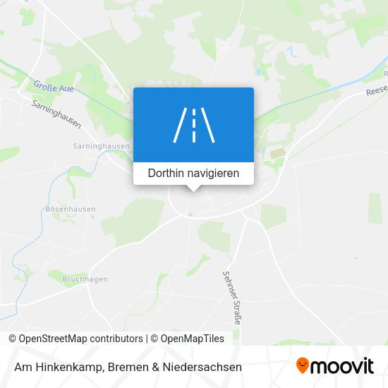 Am Hinkenkamp Karte