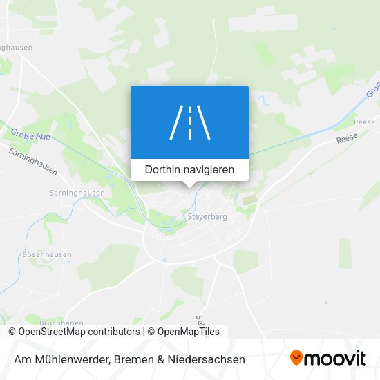 Am Mühlenwerder Karte