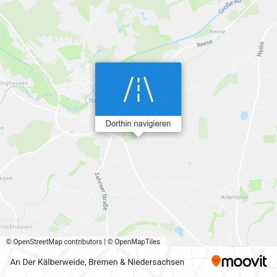 An Der Kälberweide Karte