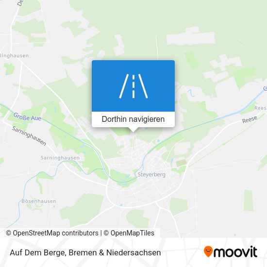 Auf Dem Berge Karte