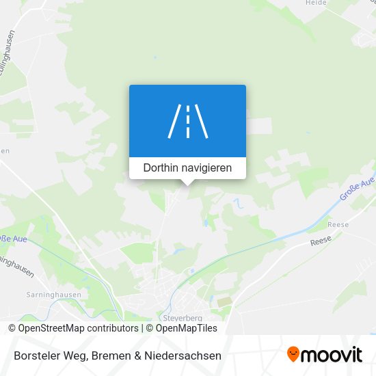 Borsteler Weg Karte