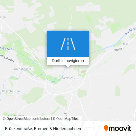 Brückenstraße Karte