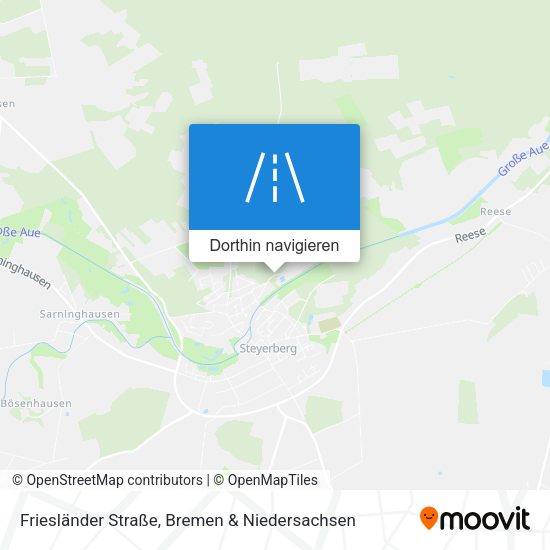 Friesländer Straße Karte