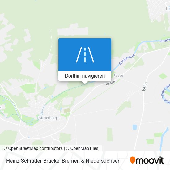 Heinz-Schrader-Brücke Karte