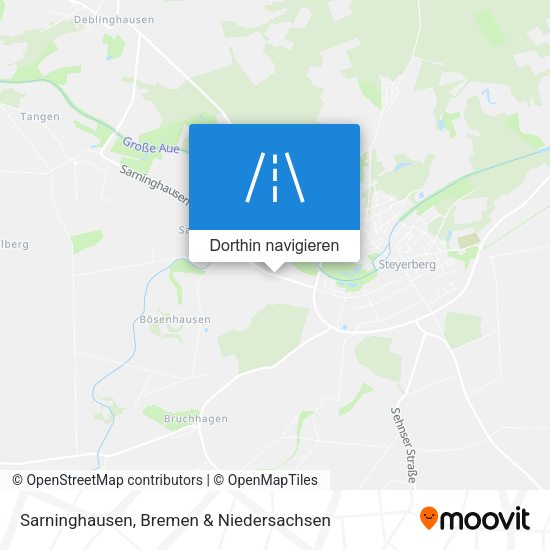 Sarninghausen Karte
