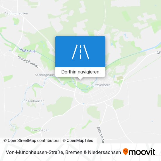Von-Münchhausen-Straße Karte
