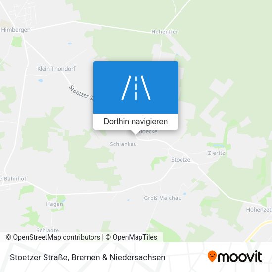 Stoetzer Straße Karte
