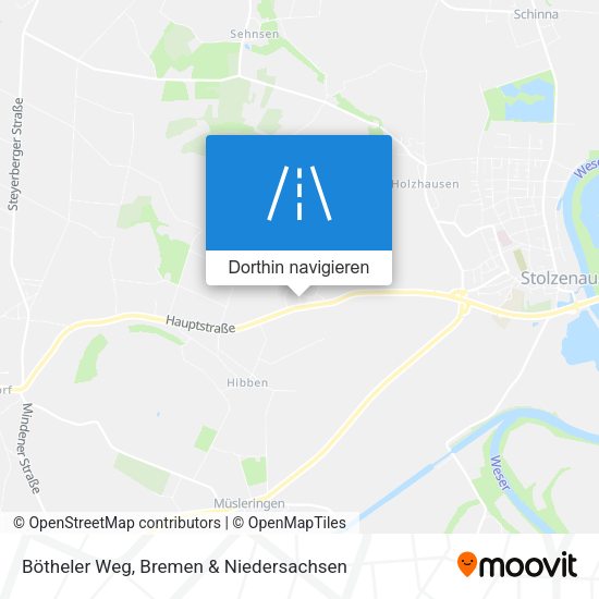 Bötheler Weg Karte