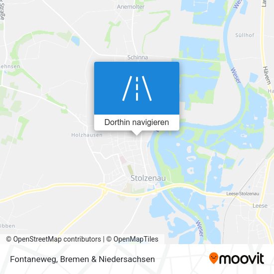 Fontaneweg Karte