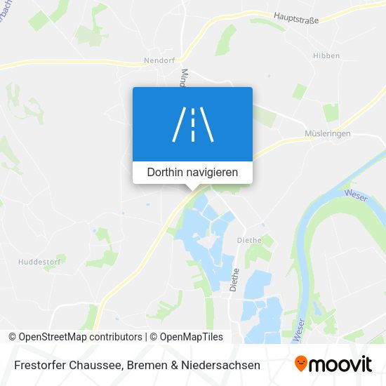 Frestorfer Chaussee Karte