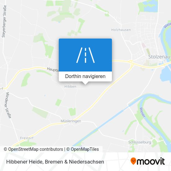 Hibbener Heide Karte