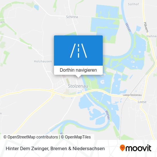 Hinter Dem Zwinger Karte