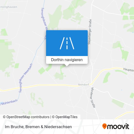 Im Bruche Karte