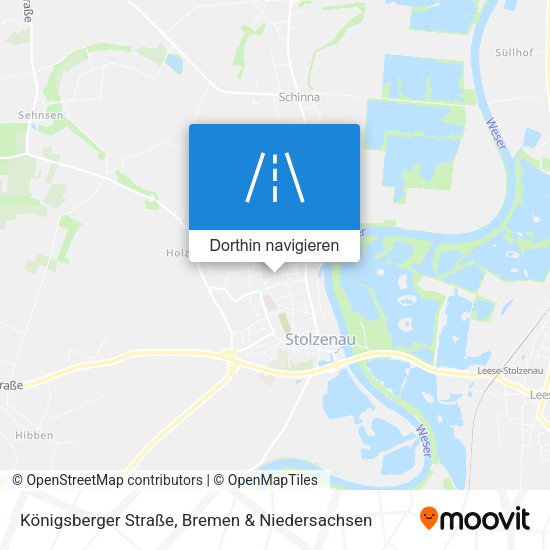 Königsberger Straße Karte