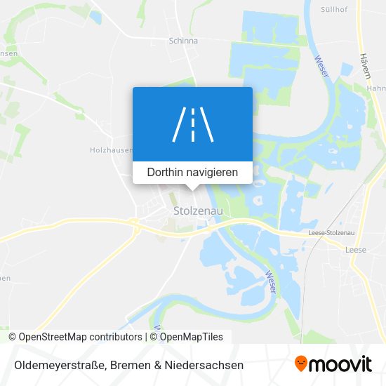 Oldemeyerstraße Karte
