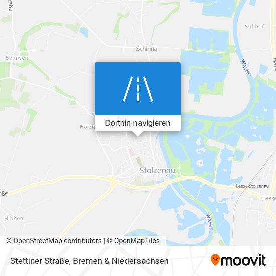 Stettiner Straße Karte