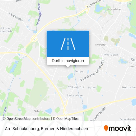Am Schnakenberg Karte