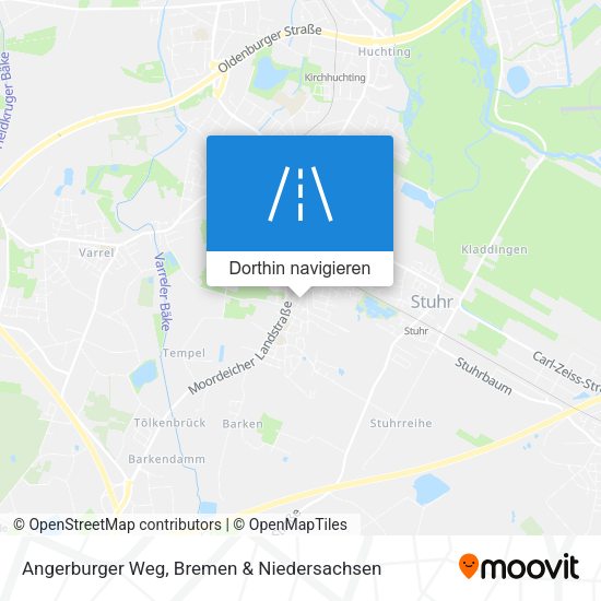 Angerburger Weg Karte