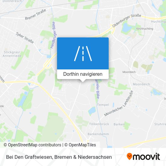 Bei Den Graftwiesen Karte
