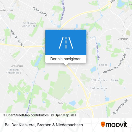 Bei Der Klenkerei Karte