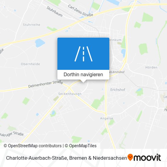 Charlotte-Auerbach-Straße Karte