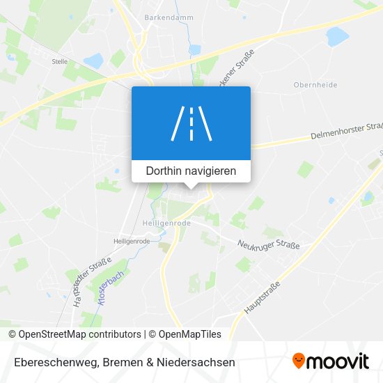 Ebereschenweg Karte