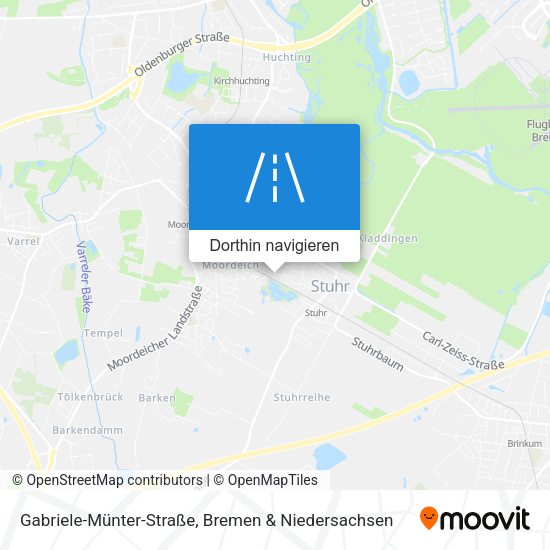Gabriele-Münter-Straße Karte