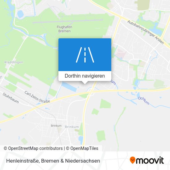 Henleinstraße Karte