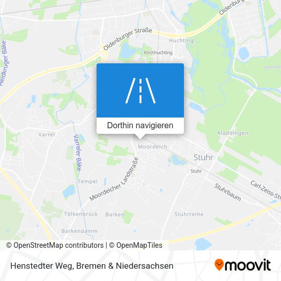 Henstedter Weg Karte